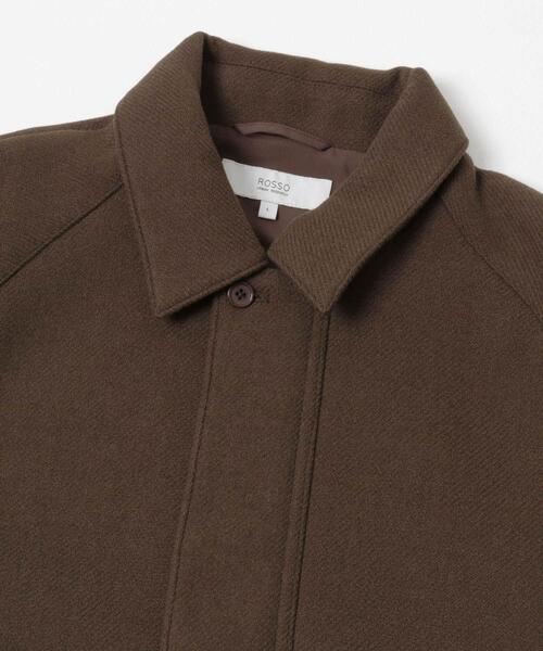 URBAN RESEARCH ROSSO MEN(アーバンリサーチロッソメン)の「『XLサイズあり』light meltonブルゾン(ブルゾン・メンズ・ブラック/チャコールグレー/ネイビー/ブラウン・LARGE/X-LARGE/MEDIUM)」の21枚目の写真