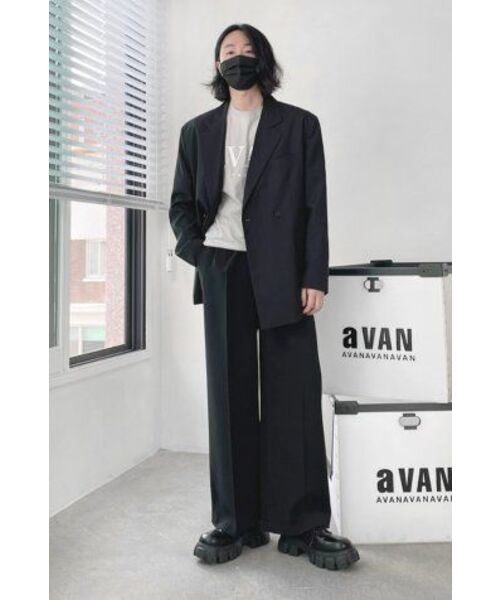 AVANDRESS(アバンドレス )の「ドレスツーボタンダブルオーバーブレザー ブラック(テーラードジャケット・レディース・その他・LARGE/MEDIUM)」の21枚目の写真