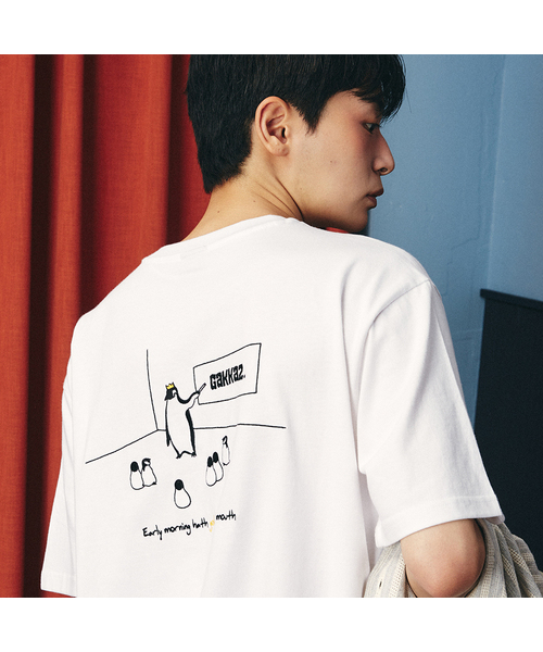 GAKKAI UNIONS(ガッカイユニオンズ)の「スピーチ半袖Tシャツホワイト(Tシャツ/カットソー・レディース・その他・LARGE/MEDIUM)」の1枚目の写真