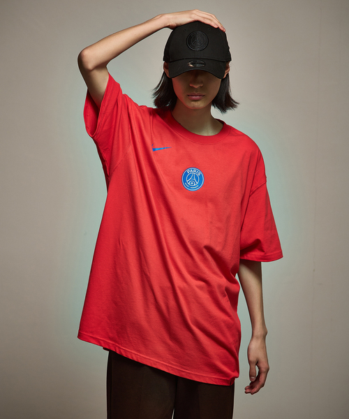 NIKE(ナイキ)の「【NIKE / ナイキ】PSG M NK T90 REMIX TEE HV4922- 679(Tシャツ/カットソー・メンズ・レッド・SMALL/MEDIUM/LARGE/X-LARGE/XX-LARGE)」の6枚目の写真