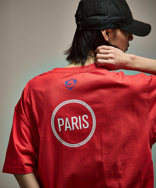 NIKE(ナイキ)の「【NIKE / ナイキ】PSG M NK T90 REMIX TEE HV4922- 679(Tシャツ/カットソー・メンズ・レッド・SMALL/MEDIUM/LARGE/X-LARGE/XX-LARGE)」の13枚目の写真