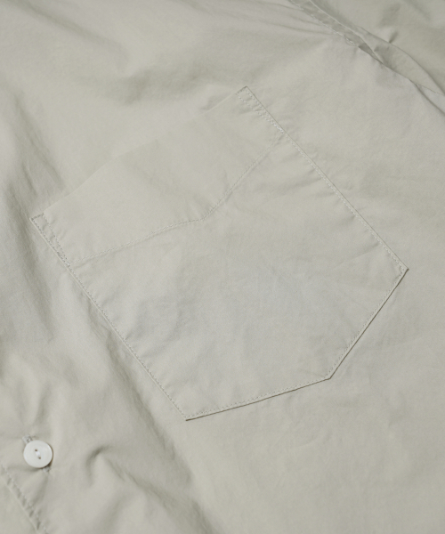 FRIZMWORKS(フリズムワークス)の「TYPEWRITER HALF SHIRT _ DOVE GRAY(シャツ/ブラウス・メンズ・その他・MEDIUM/LARGE/X-LARGE)」の5枚目の写真