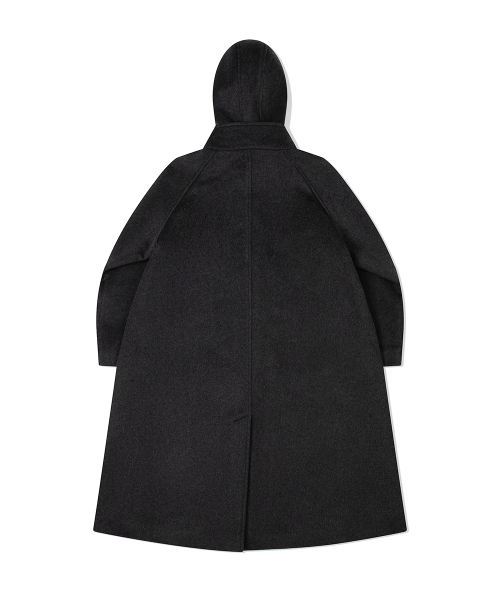 Miseki SEOUL(ミセキソウル)の「Hoodie long duffle Coat CHARCOAL(ダッフルコート・レディース・その他・OS)」の13枚目の写真