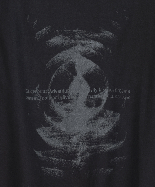 SLOWACID（スローアシッド）の「デューンウェーブ 半袖Tシャツ [ブラック]（Tシャツ/カットソー・レディース・その他・SMALL/MEDIUM/LARGE/X-LARGE）」の2枚目の写真