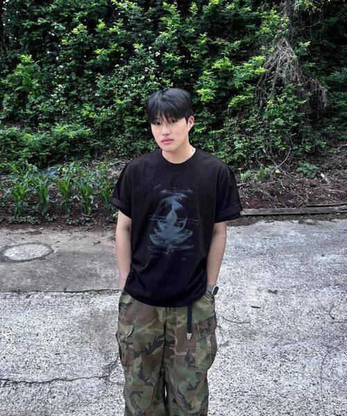 SLOWACID（スローアシッド）の「デューンウェーブ 半袖Tシャツ [ブラック]（Tシャツ/カットソー・レディース・その他・SMALL/MEDIUM/LARGE/X-LARGE）」の4枚目の写真