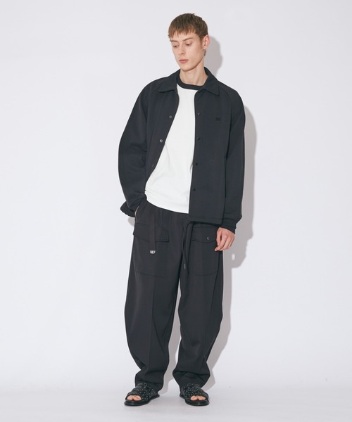 beautiful people（ビューティフルピープル）の「nylon shrink sweat   coach jacket（ブルゾン・レディース・ブラック・42/40/38）」の3枚目の写真