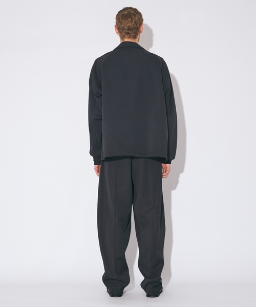 beautiful people（ビューティフルピープル）の「nylon shrink sweat   coach jacket（ブルゾン・レディース・ブラック・42/40/38）」の5枚目の写真
