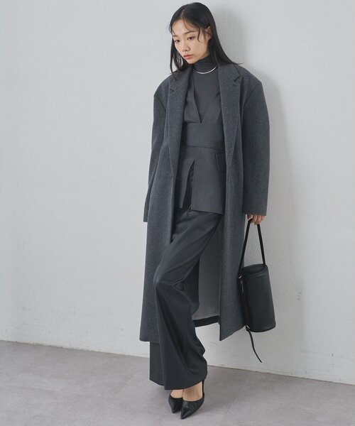 Whim Gazette（ウィムガゼット）の「メルトンベスト（ベスト・レディース・グレー・FREE）」の10枚目の写真