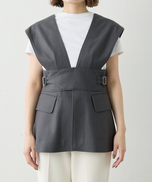 セール】メルトンベスト（ベスト）｜Whim Gazette（ウィムガゼット）の