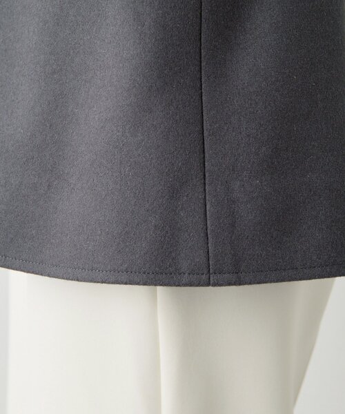 Whim Gazette（ウィムガゼット）の「メルトンベスト（ベスト・レディース・グレー・FREE）」の2枚目の写真