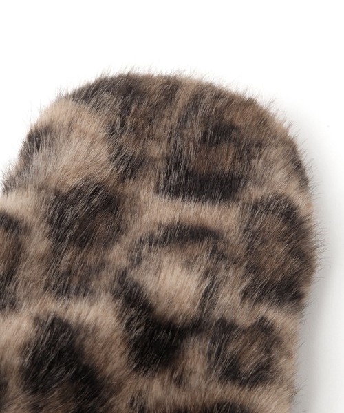 GLOBAL WORK（グローバルワーク）の「紐付き洗えるファーミトングローブ/598362（手袋・レディース・グレー/オフホワイト/その他/ベージュ/ダークブラウン/ブラウン・FREE）」の15枚目の写真