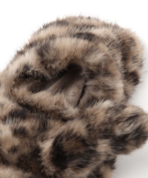 GLOBAL WORK（グローバルワーク）の「紐付き洗えるファーミトングローブ/598362（手袋・レディース・グレー/オフホワイト/その他/ベージュ/ダークブラウン/ブラウン・FREE）」の18枚目の写真