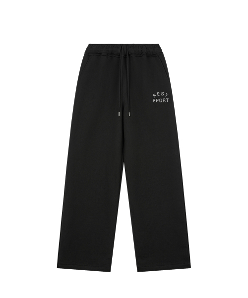 Rest&Recreation(レストアンドレクリエーション)の「STRING SWEAT PANTS - BLACK(スウェットパンツ・メンズ・その他・ONE)」の1枚目の写真