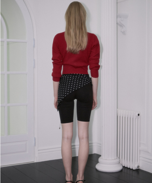 ROSEFRANTZ（ロゼフランツ）の「Soft Nut Button Cardigan [Red]（カーディガン/ボレロ・レディース・レッド・FREE）」の4枚目の写真