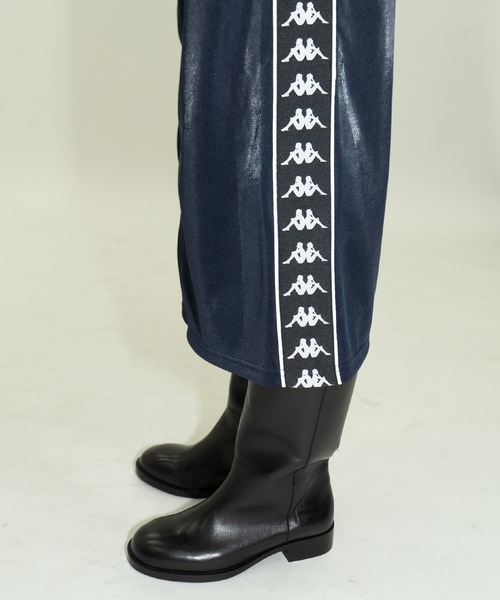 Kappa(カッパ)の「× Kappa ZIP JERSEY SKIRT / カッパ ジップジャージースカート(スカート・レディース・ネイビー/ボルドー・FREE)」の15枚目の写真