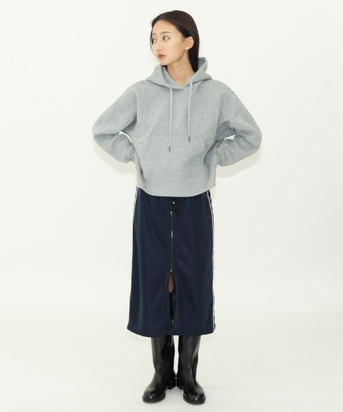 Kappa(カッパ)の「× Kappa ZIP JERSEY SKIRT / カッパ ジップジャージースカート(スカート・レディース・ネイビー/ボルドー・FREE)」の16枚目の写真