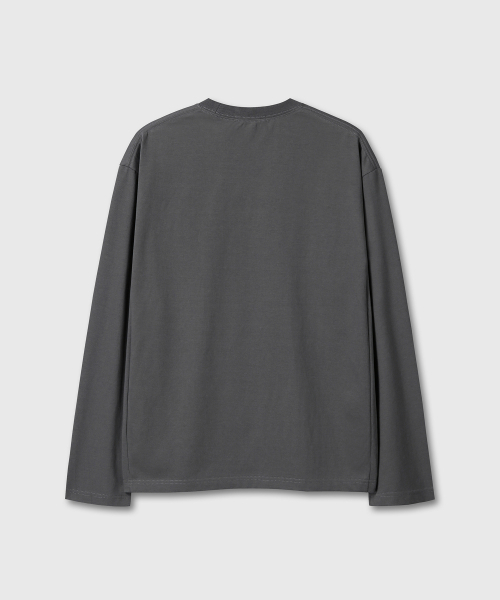 DIVEIN(ダイブイン)の「UNIFORM LONG SLEEVE (CHARCOAL)(Tシャツ/カットソー・メンズ・その他・0/1/2)」の3枚目の写真