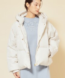 Sunauna（スーナウーナ）の「【プリーツレイヤードピュアダウン】（ダウンジャケット/コート）」