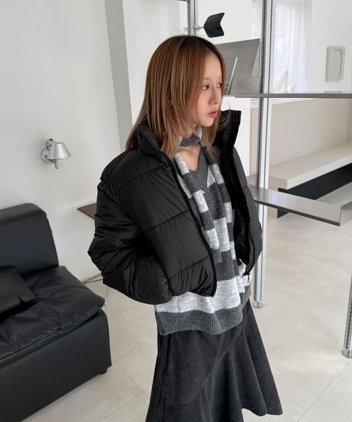 エンタイアスタジオ　クロップド　短丈　ダウンジャケット　サイズxxs エンタイアスタジオ クロップド ダウンジャケット サイズxxs - メルカリ