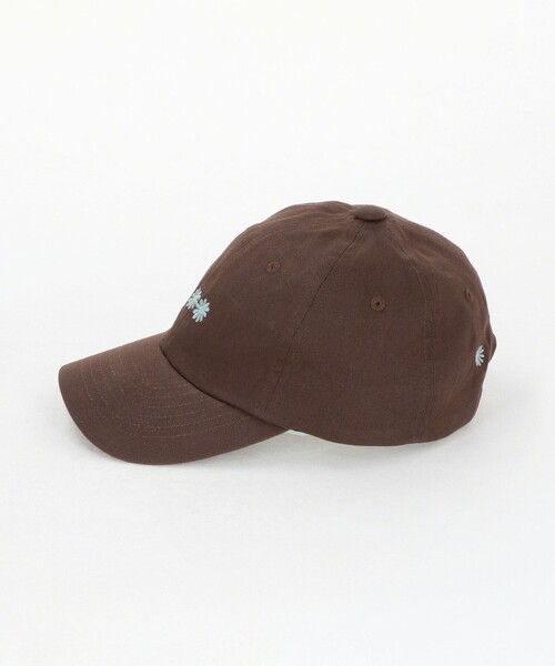 green label relaxing（グリーンレーベルリラクシング）の「フラワー刺しゅう キャップ / CAP（キャップ・キッズ・ライトブルー/ダークブラウン・FREE(52-56cm)）」の4枚目の写真