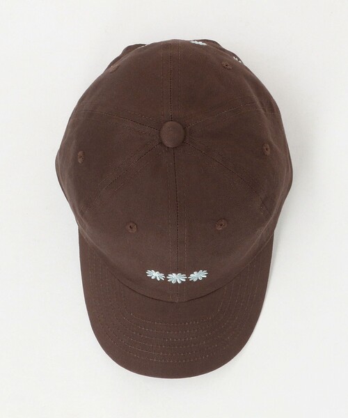 green label relaxing（グリーンレーベルリラクシング）の「フラワー刺しゅう キャップ / CAP（キャップ・キッズ・ライトブルー/ダークブラウン・FREE(52-56cm)）」の6枚目の写真