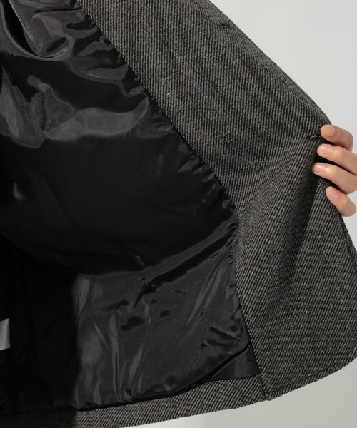 niko and...(ニコアンド)の「ハンティングオーバージャケット(テーラードジャケット・メンズ・グレー/ブラウン・LARGE/MEDIUM)」の17枚目の写真