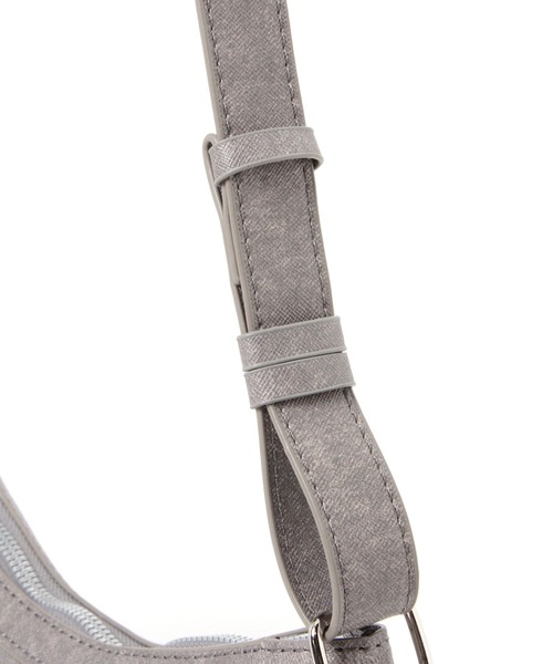 3.3 Field Trip （3.3フィールドトリップ）の「3.3 Field Trip／コンパクトバックルバッグ（ハンドバッグ・レディース・ブラウン/チャコールグレー・ONE SIZE）」の11枚目の写真