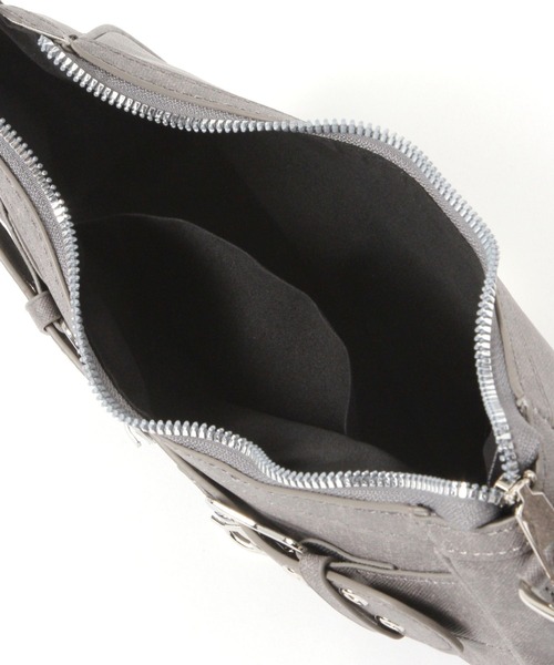 3.3 Field Trip （3.3フィールドトリップ）の「3.3 Field Trip／コンパクトバックルバッグ（ハンドバッグ・レディース・ブラウン/チャコールグレー・ONE SIZE）」の16枚目の写真