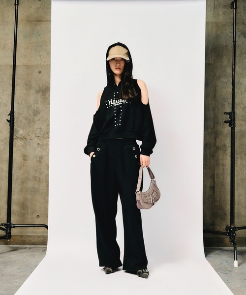 3.3 Field Trip （3.3フィールドトリップ）の「3.3 Field Trip／コンパクトバックルバッグ（ハンドバッグ・レディース・ブラウン/チャコールグレー・ONE SIZE）」の3枚目の写真