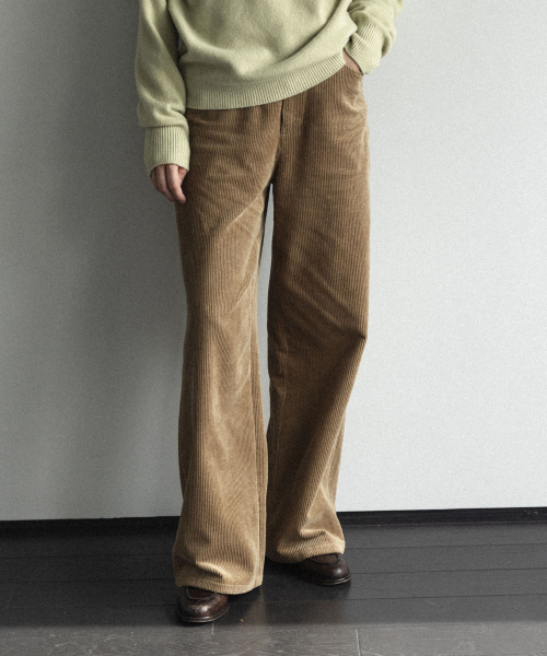 BLANKROOM HER(ブランクルームウーマン)の「ソールコーデュロイパンツ_BEIGE(その他パンツ・レディース・その他・0/1/2)」の6枚目の写真