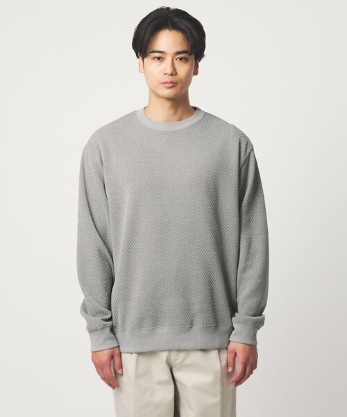 セール】ツイル モール クルーネック カットソー（Tシャツ/カットソー