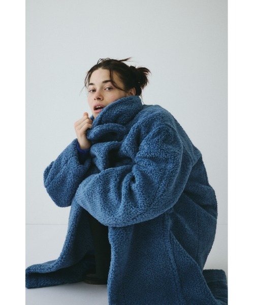 セール】Stand collar boa coat スタンドカラーボアコート（その他