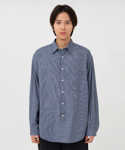 BROWNYARD(ブラウンヤード)の「ステディシャツ、ブルーチェック(シャツ/ブラウス・メンズ・その他・3/4/5/6)」の3枚目の写真