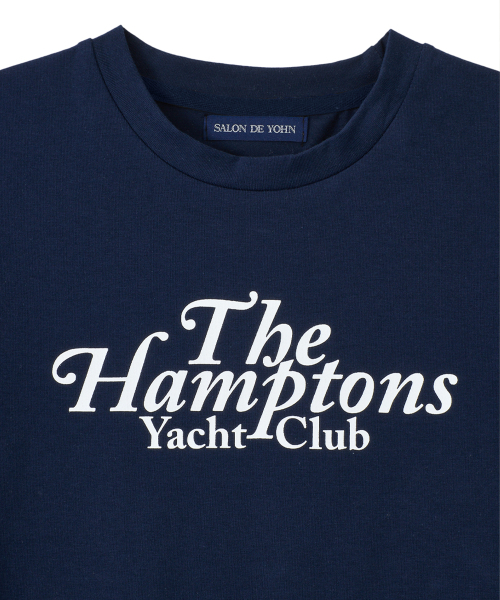 SALON DE YOHN(サロンドヨーン)の「Hampton Yacht Club Crop T_ Navy(Tシャツ/カットソー・レディース・その他・MEDIUM/SMALL)」の5枚目の写真