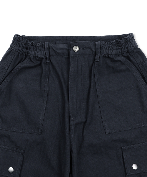 GLACK(グラック)の「GP172 ルーズカーゴヘリンボーンコットンパンツ (ブラック)(その他パンツ・レディース・その他・MEDIUM/LARGE/SMALL)」の5枚目の写真