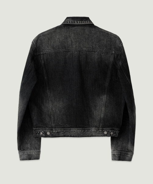 LMOOD(エルムード)の「マーチンデニムトラッカージャケットゴーストブラック(デニムジャケット・メンズ・その他・44/46/48)」の3枚目の写真