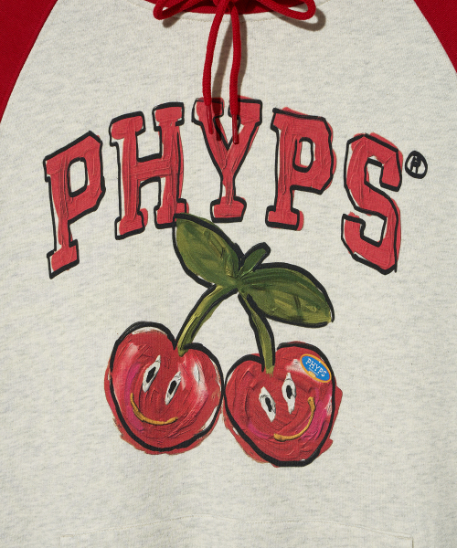 PHYSICAL DEPARTMENT(フィジカル デパートメント)の「チェリーラグランフード_オートミール(パーカー・レディース・その他・MEDIUM/LARGE/X-LARGE)」の5枚目の写真
