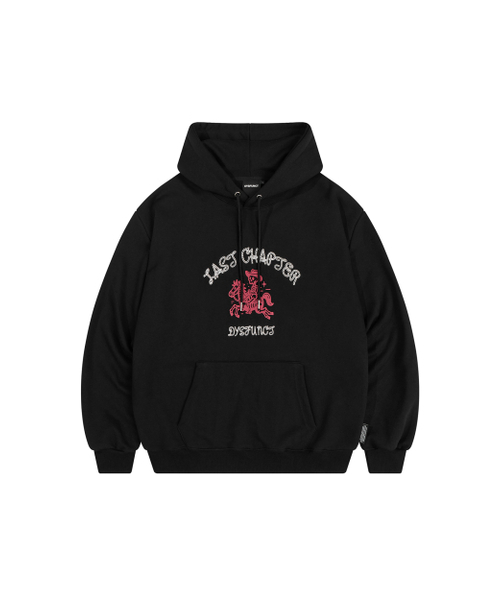 DYSFUNCT(ディスファンクト)の「LAST CHAPTER HOODIE (BLACK)(パーカー・メンズ・その他・MEDIUM/LARGE)」の1枚目の写真