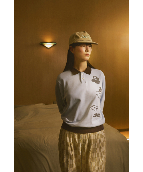 COTTE（コッテ）の「フォーリングフラワーポロ（スカイ）（ポロシャツ・レディース・その他・size2/size1）」の8枚目の写真