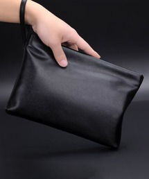 CALIFORNIA OUTFITTERS（カリフォルニア アウトフィッターズ）の「11D65-KR シンプルレザー調クラッチバッグ ハンドストラップ付（クラッチバッグ・メンズ）」