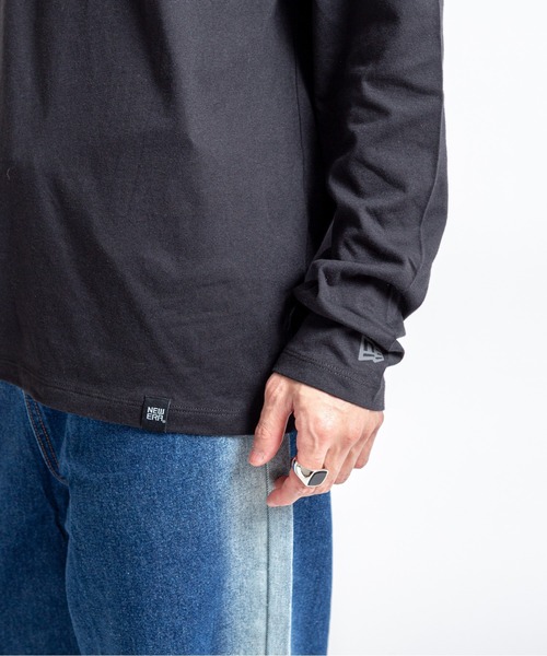 NEW ERA（ニューエラ）の「【NEW ERA】メンズ　ユニセックス　長袖　Tシャツ　カットソー　クルーネック（Tシャツ/カットソー・メンズ・ブラック/チャコールグレー/ホワイト/ネイビー・S/M/L/XL）」の20枚目の写真