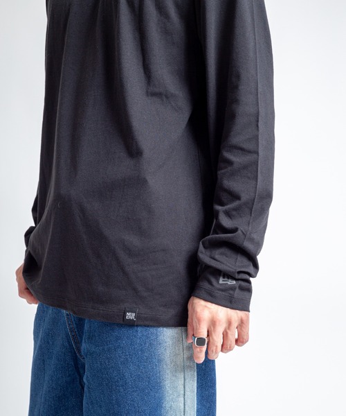 NEW ERA（ニューエラ）の「【NEW ERA】メンズ　ユニセックス　長袖　Tシャツ　カットソー　クルーネック（Tシャツ/カットソー・メンズ・ブラック/チャコールグレー/ホワイト/ネイビー・S/M/L/XL）」の21枚目の写真