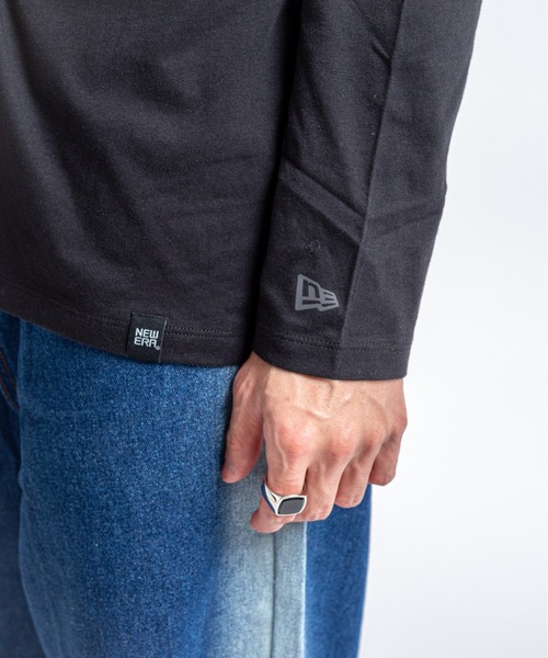 NEW ERA（ニューエラ）の「【NEW ERA】メンズ　ユニセックス　長袖　Tシャツ　カットソー　クルーネック（Tシャツ/カットソー・メンズ・ブラック/チャコールグレー/ホワイト/ネイビー・S/M/L/XL）」の22枚目の写真