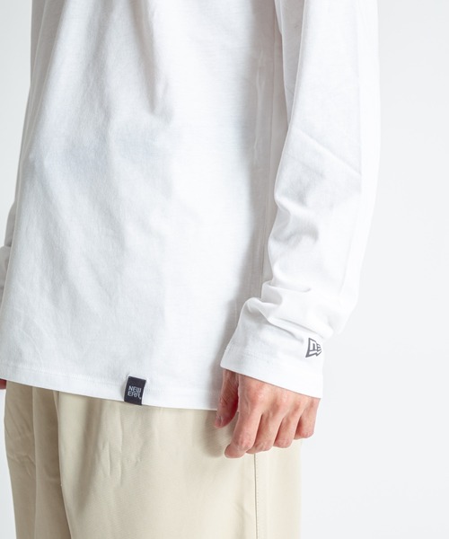 NEW ERA（ニューエラ）の「【NEW ERA】メンズ　ユニセックス　長袖　Tシャツ　カットソー　クルーネック（Tシャツ/カットソー・メンズ・ブラック/チャコールグレー/ホワイト/ネイビー・S/M/L/XL）」の11枚目の写真