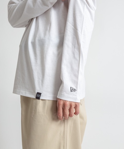 NEW ERA（ニューエラ）の「【NEW ERA】メンズ　ユニセックス　長袖　Tシャツ　カットソー　クルーネック（Tシャツ/カットソー・メンズ・ブラック/チャコールグレー/ホワイト/ネイビー・S/M/L/XL）」の12枚目の写真