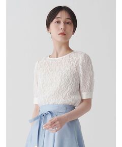 セール】Shirring Short Knit（ニット/セーター）｜anuke（アンヌーク