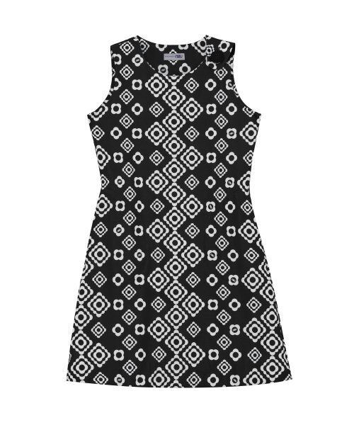 NEU GOLF(エヌイーユーゴルフ)の「スリーブレスプリントワンピース - ブラック(ワンピース・レディース・その他・LARGE/MEDIUM/SMALL)」の8枚目の写真