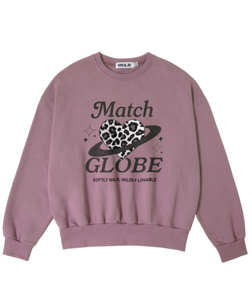 MATCHGLOBE(マッチグローブ)の「ソフトワイルドスウェットシャツ(ディープピンク)(スウェット・レディース・その他・FREE)」の1枚目の写真