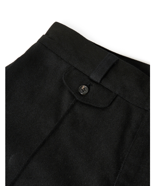 LORES（ロアス）の「Pintuck Chino Pants - Black（その他パンツ・レディース・その他・LARGE/MEDIUM）」の3枚目の写真