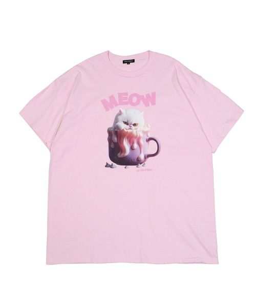 MILKBOY(ミルクボーイ)の「CAT CUP Tシャツ(Tシャツ/カットソー・レディース・A/C/B・M/L)」の5枚目の写真